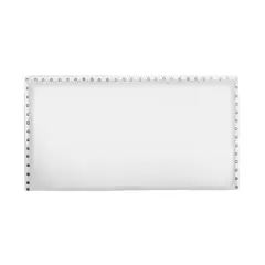 MAVISAC - Cabecera Venus Plaza King Color Blanco - Ultra Cuero