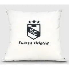 ARLIN TEXTIL - Cojin Decorativo Fuerza Cristal logo Negro
