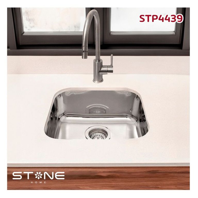 LAVADERO DE ACERO SIGNATURE STP4439 STONE