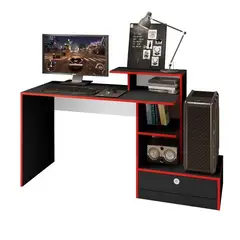 73 EXPERIENCE - Escritorio Gamer - Color Negro -