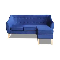 CASA BELLA - Seccional Erica Azul Lados Intercambiables Azul
