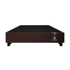 BARAKA HOME - Base De Cama Luton 2 Plz - Chocolate oscuro