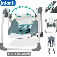 INFANTI - Mecedora Musical Swing Nido Green 2025