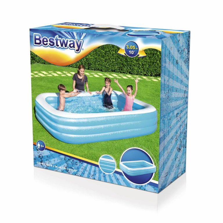 Piscina Inflable Celeste 305x183x56 CM - BESTWAY
