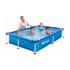 Bestway - Bestway - Piscina estructural rectangular Armable 2.21 M x 1.50 M x 43 CM