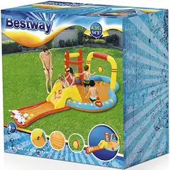 INTEX - Piscina inflable Infantil con juegos de bolos