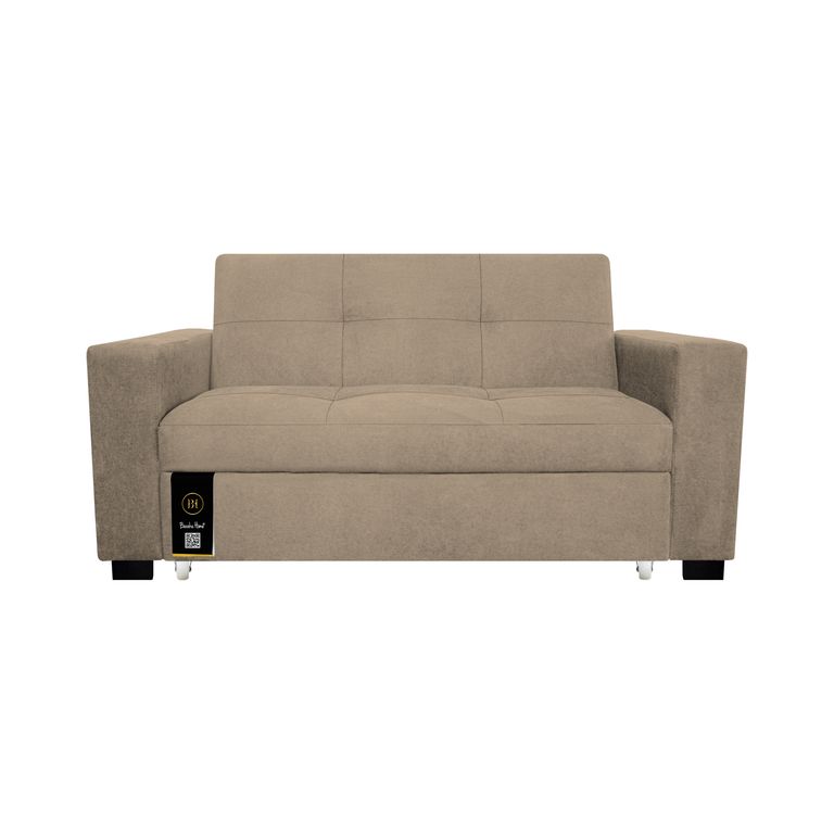 Sofá Cama Madison 2 Plz - Beige claro