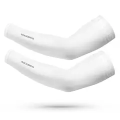 ROCKBROS - Mangas Deportivas XT056 Blanco Protección UV