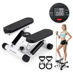 RISUTIMPORT - Escaladora Mini Stepper + 2 Bandas Resistencia
