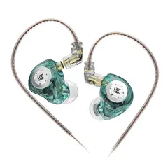 KZ - Audifono Edx Pro Dual Magnetic HiFi con Mic Cyan