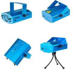 GENERICO - Mini Proyector Laser Rojo y Verde Audioritmico