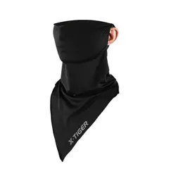 OEM - Pasamontaña X-TIGER DPMZ-60 Negro Ciclismo Cortaviento
