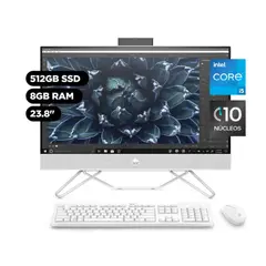 HP - All in one 23.8" Windows 11 Home Core i5 8GB 512GB SSD 24-CB1009LA blanco