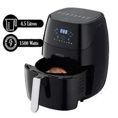 WHITELINE - Freidora de Aire Digital de 4 5L DH-202 Negra