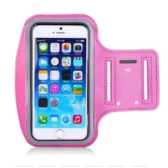 GENERICO - FVK Importaciones - Armband Brazalete Deportivo Rosa Hasta 4.5 Pulgadas