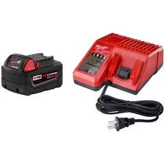 MILWAUKEE - Cargador C/ batería M18™, 5.0 amp-hora, 48-5950