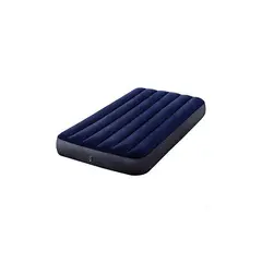 INTEX - - colchon inflable de 1.5 plaza (191x99x25 cm) - azul