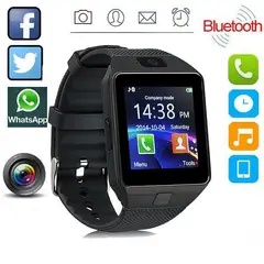 VATYERTY - Smart watch dz09 bluetooth táctil con chip / cámara - negro