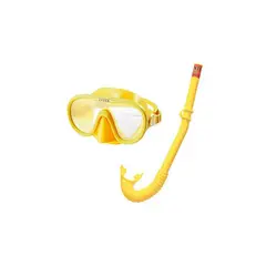 INTEX - 55642 - snorkel - set de buceo para niños máscara y tubo
