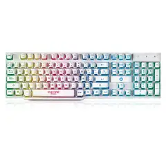ENKORE - Teclado Gamer Rainbow BRAIN ENK603W