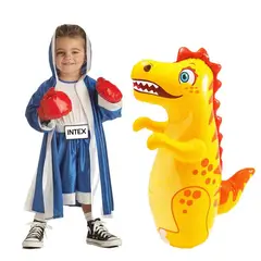 INTEX - - Porfiado Muñeco Inflable Dragón