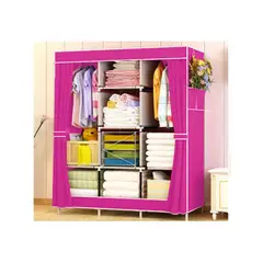 GRETAIL - Ropero Closet Organizador Ropa De 3 Cuerpos Labrado Fucsia