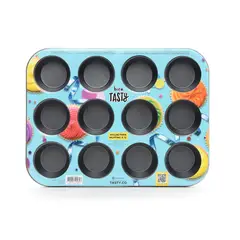 TASTY - MOLDE PARA MIUFFINS X 12