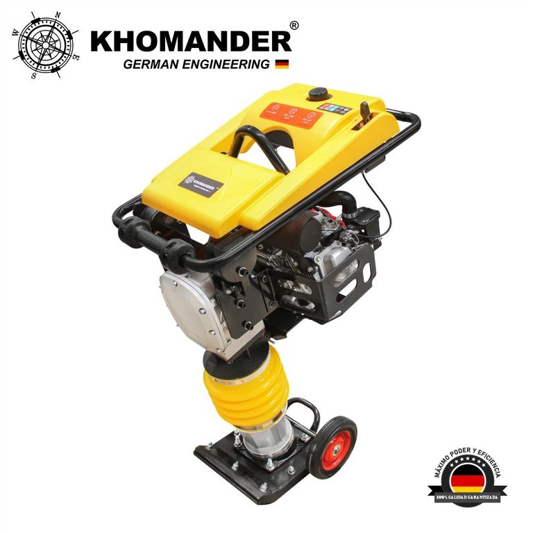 VIBRO APISONADORA SALTARIN CON MOTOR HONDA GX160 - KHOMANDER