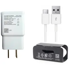 SAMSUNG - Cargador Samsung S10 Fast Charger 20a - Blanco