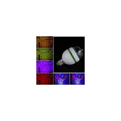GENERICO - Foco led giratorio led luz para fiestadisco de colores tricolor