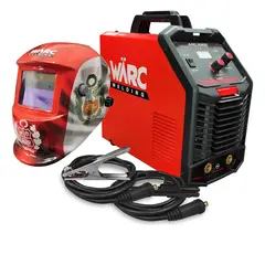 WARC - Soldadora Inversora 250A ARC280C con Máscara Fotosensible