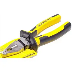 GENERICO - Alicate Universal 8" Profesional Crossmaster 9970318 - Amarillo