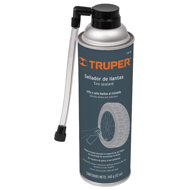 Sellador de llantas Truper 10940 340 gr. (12 Oz) - Blanco