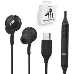 SAMSUNG - Audífono Samsung AKG Tipo C Tune Bass Handsfree Negro