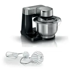 BOSCH - Batidora MUMS2VM00 de Pedestal 900 Watts Acero + Negro