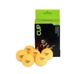 STIGA - PELOTAS TENNIS DE MESA CUP NARANJA