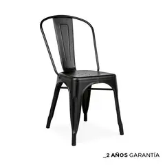 ZIYAZ - Silla Vintage Negro
