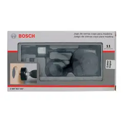 BOSCH - Set De Sierras Copa P/ Madera 15 Pzs 2607.017.547-000