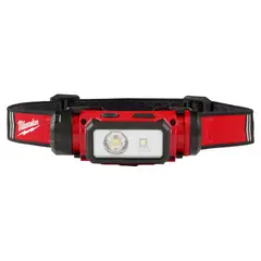 MILWAUKEE - Linterna para casco recargable por USB 600 lúmenes, 2163-21