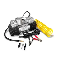 OREGON - Compresor Aire Doble Piston Auto Camion Bus Inflador Llanta