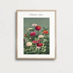 DECO DESIGN - Deco Design Cuadro Flowers 1884 30X40Cm