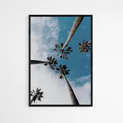 DECO DESIGN - Cuadro Palm Tree 30X40Cm