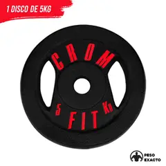 HOLGU - Disco de 5kg Redondo Peso Exacto