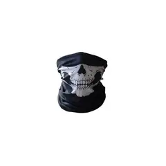 GENERICO - Protector bandana cortaviento calavera - negro