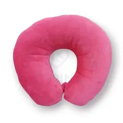GENERICO - Almohada para cuello cojin cervical para viaje Color Fucsia