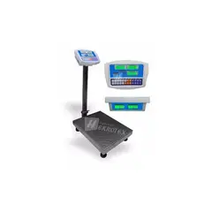 GENERICO - Balanza electrónica de 600 kg doble pantalla.