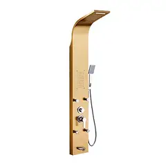 XM - COLUMNA DE DUCHA DORADO T-034D