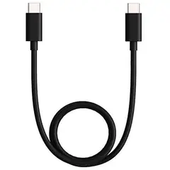 MOTOROLA - Cable USB Tipo-C a Tipo-C TurboPower 3.1 Original - Negro