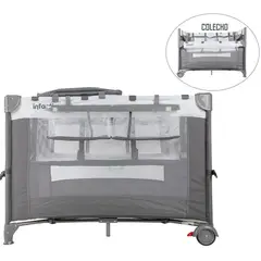 INFANTI - Cuna Corral Pack and Play Always Together Marengo