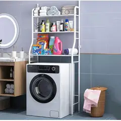 GENERICO - Estante de Lavadora Organizador de 3 pisos Multifuncion de Lavanderia